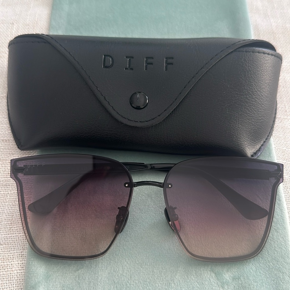 Diffeyewear Bella V Ombré Sunglasses